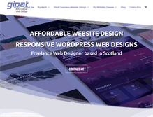Tablet Screenshot of gipat.com